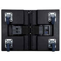 SAWA Audio HDL 18-AS Subwoofer actif de 18 pouces, puissant, 2000 W de puissance de crête, enceinte de sonorisation professionnelle