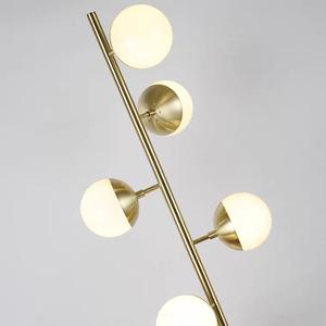 Lampe autoportante moderne en forme d'arbre, <span class=keywords><strong>boule</strong></span> de verre G9, luminaire décoratif d'intérieur, idéal pour une chambre à coucher, offre spéciale, - Product Image 5