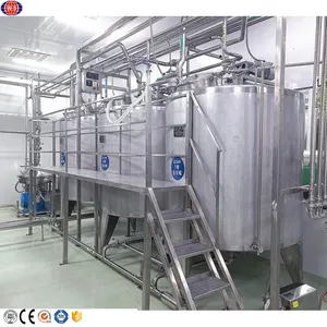 Máquinas de procesamiento de leche de avena Línea de producción de leche de avena