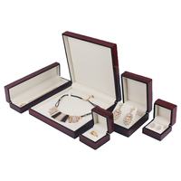 Boîte de rangement en bois pour boucles d'oreilles, bagues, montres, petite boîte à bijoux, coffret cadeau pour bijoux, emballage pour bijoux