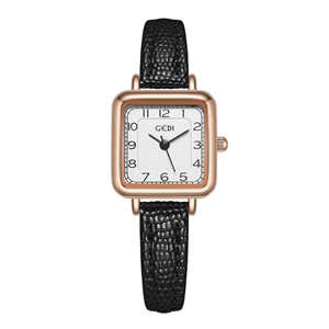Nouvelle montre pour femme, niche rétro, carrée, minimaliste, quartz, étanche, montre pour femme - Product Image 5
