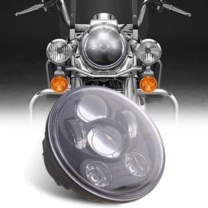 DOT Emark 인증 5-3/4인치 5.75인치 오토바이 LED 헤드라이트 하이/로우 빔 (할리 스트리트 XG750 XG500 액세서리용) - Product Image 1