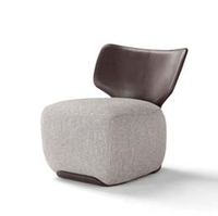 Chaise de loisirs ergonomique confortable en contreplaqué, design d'accessoires pour meubles, prix d'usine