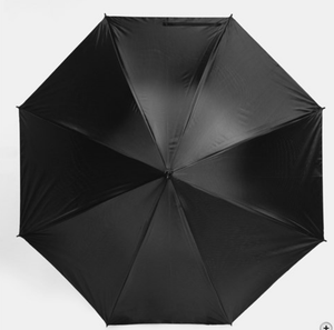 Venta al por mayor barato semiautomático paraguas de doble capa paraguas recto para adultos - Product Image 5