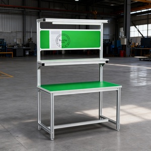 Bàn làm việc nhà máy Weizhi, bàn lắp ráp, bàn thí nghiệm, bàn làm việc bằng nhôm, bàn làm việc kiểu Werkbank - Product Image 2