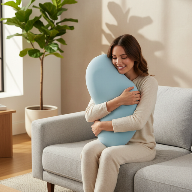 OEKO Multifunctional Ergonomic Contour Pillows Neck Shoulder Massage Memory Foam Pillow Knitted Fabric for Bed Sleeping Pain