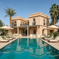 Villas de luxe préfabriquées, maisons portables internationales personnalisées, villas à structure en acier lourd sur mesure
