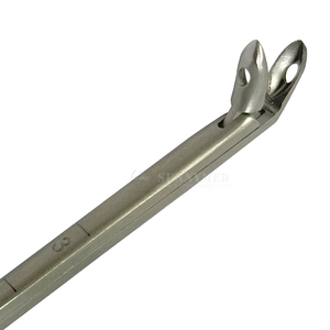 Ciseaux de tissus nasaux nasaux Pinces de tissus de la cavité nasale 45 degrés Tête pointue Ethmoïde nasal Pinces de coupe de tissus nasaux - Product Image 2