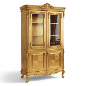 Ensemble de bureau de direction sur mesure de luxe et chaise de gaming ergonomique, mobilier de bureau de style rococo français, solution commerciale personnalisée OEM - Product Image 2