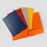 Pochette de présentation de documents de bureau à impression personnalisée Classeur professionnel en carton