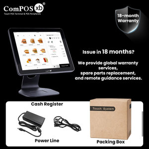 Terminale <span class=keywords><strong>POS</strong></span> da 15,6 Pollici con Pagamento alla Consegna, <span class=keywords><strong>Registratore</strong></span> <span class=keywords><strong>di</strong></span> <span class=keywords><strong>Cassa</strong></span> Intelligente con Schermo Touch per Negozi e Ristoranti - Product Image 3