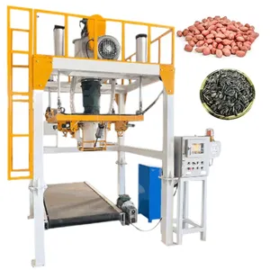 Semi Automatic Quantitative Scale Grain Bulk Cement 1 Ton Bag Filling Machine Rice Pellets Packing Machine