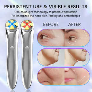 Masajeador de ojos con calor Regalos de cumpleaños Dispositivo de belleza para levantar los ojos para mamá Papá Mujeres Hombres Su él para relajarse y reducir la tensión - Product Image 3