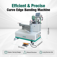 Machine à chantourner les bords manuelle pour bois, PVC et surfaces courbes et droites