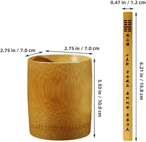 Jouets de divination, jeu de divination bouddhiste Ching, accessoires de divination chinois, bâtons de fortune et seau en bambou, bâtons Kau Chim - Product Image 3