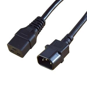 3M IEC 60320 C14 to C19 Female 16AWG Power Cord <strong>Cable</strong> Used for PDU - Product Image 3