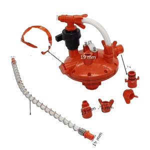Nuevo Regulador de Agua Bidireccional Naranja para Aves de Corral, Regulador de Línea de Agua para Cría de Ganado y Granjas Avícolas - Product Image 6