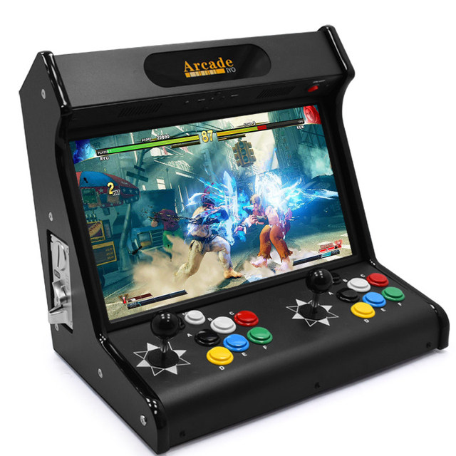 3D Home Arcade Coin-Operated Dual Joystick All-in-One Mini Fighting Pandora Home Gaming Console Children Video Game Machine