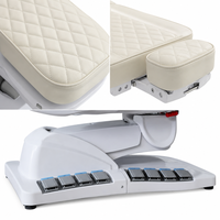 Table de beauté électrique à 4 moteurs avec base pivotante, hauteur réglable, pour salon, spa, tatouage, microblading, esthétique dentaire