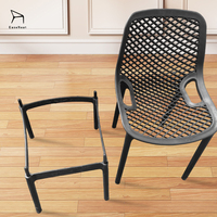 Tabouret de bar stable EaseNeat pour la maison, design simple, antidérapant, durable, adapté aux bars, aux cafés et aux restaurants