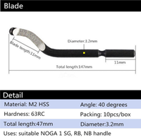 Divers types d'outils d'ébavurage manuels BS1010 NB1000/BS2012/BS1018 pour l'outil d'ébavurage d'acier inoxydable et le plastique