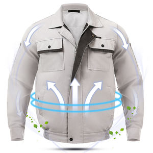 ملابس تمرين جديدة مضادة للماء مكيفة الهواء مع سترة مروحة - Product Image 5