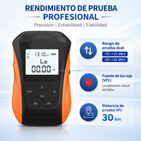 Testeur de puissance optique tout-en-un Y8 4-en-1 6-en-1 avec VFL, testeur de séquence RJ45 et recharge USB-C – Instrument de test de fibre optique