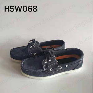 LLJ-zapatos planos informales antideslizantes para barco, calzado de cuero de primera calidad con costura manual para España HSW068 - Product Image 3