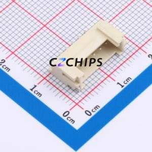 HCZZ0383-6 Wire-to-Board Pin Header SMD,P=2mm,Horizontal Mount Connector 1x6P 2mm Horizontal Mount HY - Product Image 1
