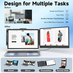 S1 14-inch FHD 1080P kép LCD hiển thị di động mở rộng màn hình chơi game màn hình cho máy tính xách tay làm việc với <span class=keywords><strong>Mac</strong></span> Win Plug & Play - Product Image 5