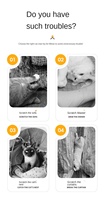 Planche à gratter pour chat en sisal tissé résistante à l'usure et aux rayures, avec lit pour chat intégré, design ovale, 0,5 kg, toutes saisons, en carton