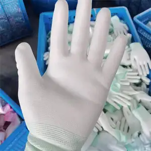 Shuoya Qualitätssicherung elektrische bedeutung handschuhe preis pu-handschuh kohlefaser antistatische handschuhe