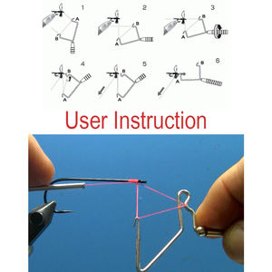 Outil de finition pour la fabrication de mouches en acier inoxydable et en laiton, outil de finition simple pour la fabrication de mouches de pêche - Product Image 6