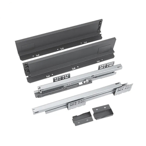 Großhandel <span class=keywords><strong>Dtc</strong></span> Küchen schrank Schubladen führung Soft Close Under mount Slim Schubladen box Schubladen führung - Product Image 2