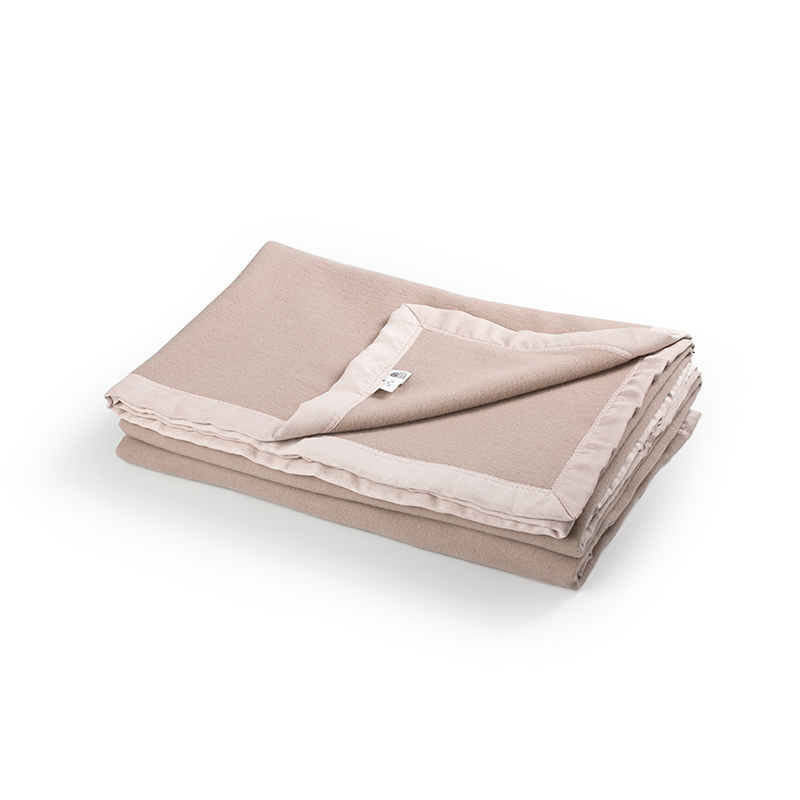 TAIFU Source Factory OEM/ODM Wholesale 100% Cashmere 17um 500GSM Wool Throw Blanket 200*240CM Hotel Woven Woven Blanket for Home