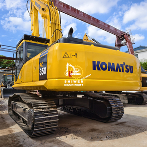 35ton Used KOMATSU Excavator PC350 Original Painting Mining Excavator Komatsu PC350 PC360 PC400 PC450 Free Shipping - Product Image 6