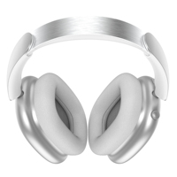 Headphone Over Ear Terbaru untuk Olahraga dan Gaming, Earphone Hybrid ANC Metal Nirkabel, Headset Over Ear, Headphone OEM