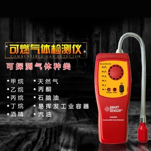 Détecteur de gaz combustible Hima AS8800L, alarme sonore, lumineuse et vibrante pour gaz inflammables - Product Image 1