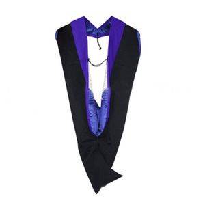 Ensemble de Robe de Cérémonie de Remise des Diplômes Style Américain Unisexe en Tissu Sergé avec Chapeau Formel Uniforme Scolaire Quatre Saisons BSP001 - Product Image 2