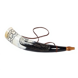 Cuerno de Shofar de Carnero Pulido Natural de Alta Calidad, Artesanía India, Artículo Coleccionable de Arte, Estilo Animal, Religioso, Judío, Año Nuevo - Product Image 1