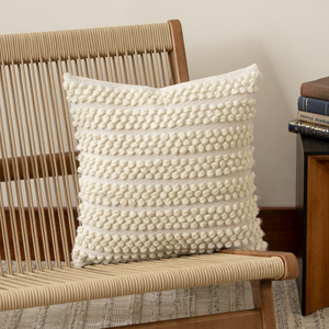 Wool Hand Woven <strong>Sofa</strong> Pillow Bedding Decorative Handmade <strong>Cushion</strong> Cover Jasper <strong>Green</strong> <strong>Cushion</strong> for Living Room Airbnb - Product Image 3
