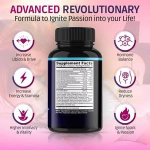 Capsules d'amélioration de la libido pour femmes adultes, étiquette privée OEM/ODM, personnalisables, au collagène - Product Image 2