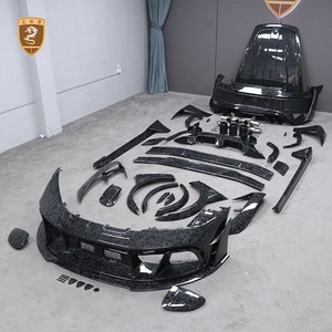 Kit Carrozzeria Widebody in Fibra di Carbonio Forgiata Stile MSY per Porsche <span class=keywords><strong>911</strong></span> 992.1 Turbo S: Paraurti, Cofano Motore, Minigonne Laterali e Parafanghi Allargati - Product Image 4