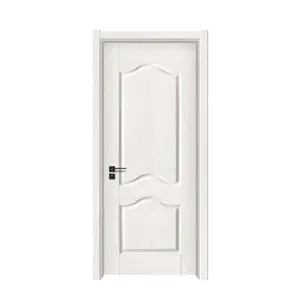 BOWDEU DOORS Wooden Door Panel PVC WPC Interior For Houses Design Picture Frames Soundproof Waterproof Factory Apartment