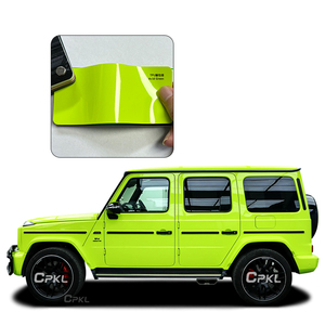 <span class=keywords><strong>Film</strong></span> de protection de peinture automobile en vinyle TPU à changement de couleur vert acide, facile à installer, <span class=keywords><strong>film</strong></span> PPF - Product Image 2