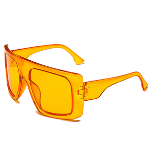 NWOGLSS 9036 Trendy New Color PC Frame Custom Logo Gafas de sol - Product Image 6
