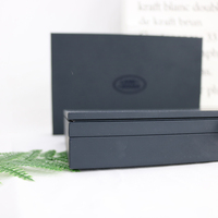 Caja de Cartón de Lujo con Cajón Deslizante para Joyería, Logotipo Personalizado, Caja de Papel para Empaque de Alimentos y Productos para el Cuidado de la Piel