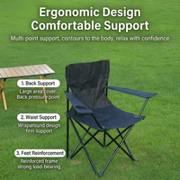 Fauteuils de plage pliants portables et légers pour l'extérieur, idéaux pour la pêche et le camping – Vente en gros sur mesure