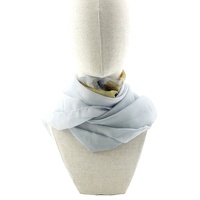 Écharpe en soie chinoise personnalisée avec imprimé animal lion, style long, impression sur mesure, hijab en mousseline pour femme, foulard carré en satin de soie