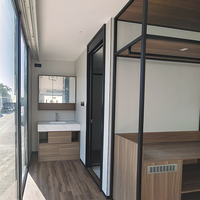 Cabines Préfabriquées Détachables 20/40 pieds Containers Extensibles pour Module Spatial Jardin Villa Vie Travail Apple Cabin